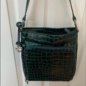 Brighton Cher Shoulder Bag In Jewel Green